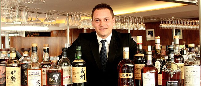 Whiskey at Coq D'Argent